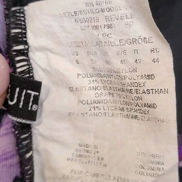 Miraclesuit One Piece Swimsuit Womens 8 Revele Jungle Pattern Colorful Underwire - Picture 9 of 9